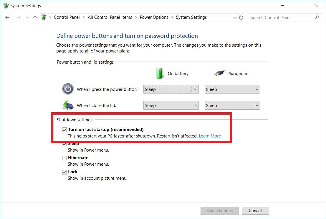 How To Turn On Or Off Fast Startup Mode In Windows 10 And Windows 11 9130